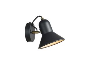 Kinkiet Astama czarny 1xE27 Light Prestige
