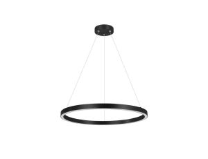Lampa wisząca Midway Triangle czarna LED 3000K Light Prestige
