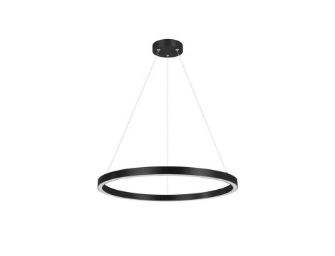 Lampa wisząca Midway Triangle czarna LED 3000K Light Prestige