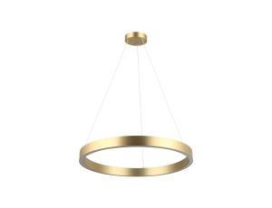 Lampa wisząca Midway Triangle złota LED 3000K Light Prestige