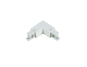 Łącznik L 3F lewy biały Light Prestige