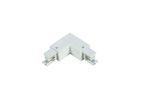 Łącznik L 3F lewy biały Light Prestige