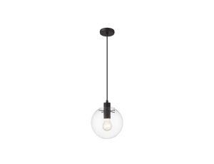 Lampa wisząca Puerto czarna 1xE27 Light Prestige