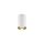 Tuba natynkowa Manacor 9 cm biało - złote 1xGU10 Light Prestige