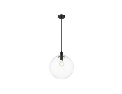 Lampa wisząca Puerto czarna 1xE27 Light Prestige