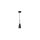 Lampa wisząca Solin 1 czarno-złota 1xE27 Light Prestige