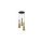 Lampa wisząca Solin 3 złota 3xE27 Light Prestige