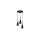 Lampa wisząca Solin 3 czarno-złota 3xE27 Light Prestige