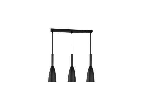 Lampa wisząca Solin 3 czarna 3xE27 Light Prestige