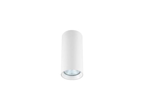 Tuba natynkowa Manacor 17 cm biała 1xGU10 Light Prestige