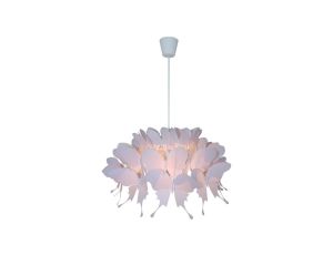 Lampa wisząca Farfalla różowa 1xE27 Light Prestige