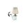 Kinkiet Mona srebrny 1xE14 Light Prestige
