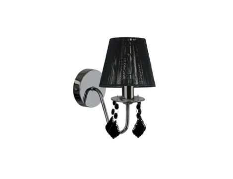 Kinkiet Mona czarny 1xE14 Light Prestige