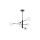 Lampa wisząca Dorado czarna 6xG9 Light Prestige