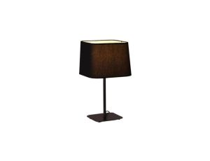 Lampa biurkowa Marbella czarna 1xE27 Light Prestige
