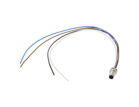 Złącze: M5 gniazdo męskie przewody PIN: 4 1A proste IP67 60V 09 3111 86 04