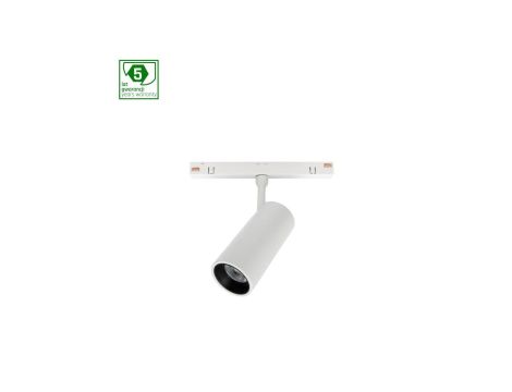 SYSTEM SHIFT - SPOT M oprawa na szynoprzewód 44x157x178mm 10W 24st biały 5 lat gw