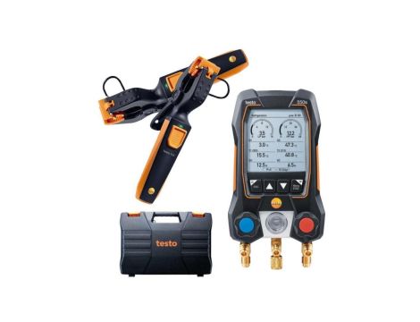 Elektroniczna oprawa zaworowa Testo 550s zestaw Smart 0564 5502