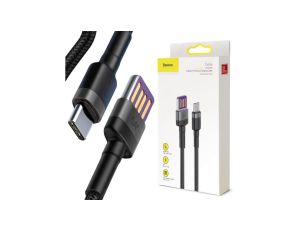 KABEL USB-A -USB-C Baseus Cafule CATKLF-PG1 100cm SuperCharge 40W 5A QC 3.0 W OPLOCIE