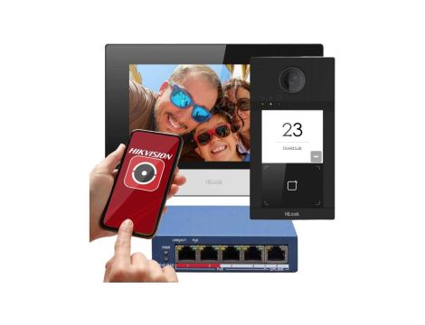 Zestaw wideodomofonowy IP Hilook by Hikvision IP-VIS-Pro