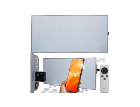 Panel grzewczy IR CRONOS Synthelith PRO CRP-770TWP Full Grey