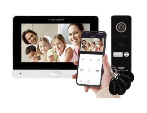 Wideodomofon REVIZOOM RM-T471HD WHITE/RC-411HD-C