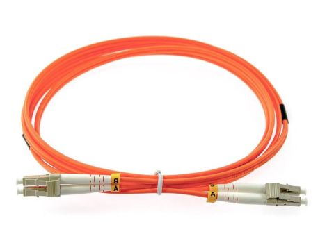 PATCHCORD ŚWIATŁOWODOWY MM 2M DUPLEX 50/125um OM2, LC/UPC-LC/UPC