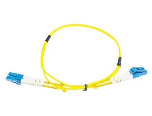 PATCHCORD ŚWIATŁOWODOWY SM 0,5M DUPLEX 9/125 LC/UPC-LC/UPC