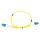 PATCHCORD ŚWIATŁOWODOWY SM 0,5M DUPLEX 9/125 LC/UPC-LC/UPC
