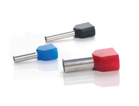 TULEJKA IZOLOWANA PODWÓJNA 10mm2 DUID-2X10,0-14CR CZERWONY (100szt.)