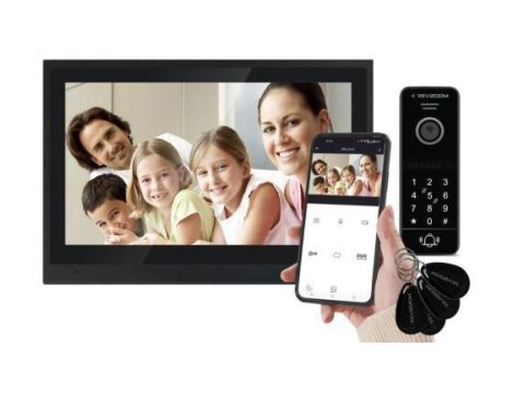 Wideodomofon REVIZOOM RM-T402HD BLACK/RC-411HD-CK