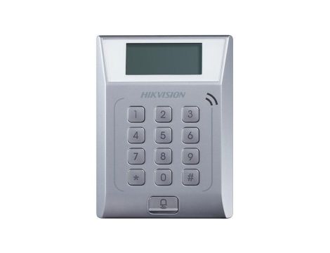 ZAMEK SZYFROWY Z WYŚWIETLACZEM HIKVISION DS-K1T802E