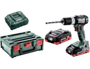 Akumulatorowa wiertarka udarowa Metabo SB 18 L BL 2x4Ah walizka ładowarka