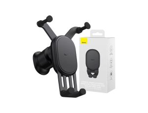 UCHWYT SAMOCHODOWY ŁADOWARKA INDUKCYJNA Baseus SUWX030001 Qi 15W NA KRATKĘ CZARNY