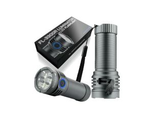 Latarka ręczna 3x Osram P9 10W LED everActive FL-3300R Luminator 3300 lumenów IPX4