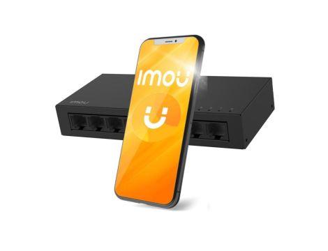 Switch Imou 8-portowy SF108 metalowa obudowa 100Mbps