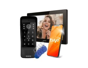 Wideodomofon EURA VDP-86A3 - monitor 10 cali czarny TUYA