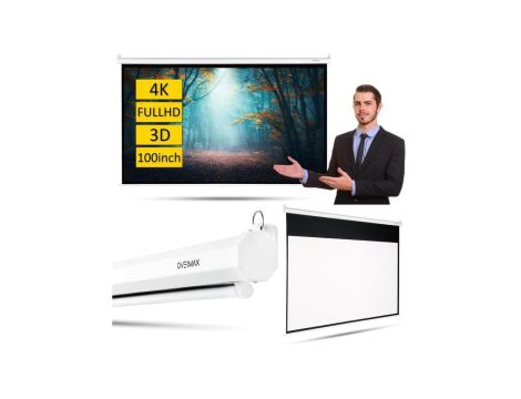 EKRAN PROJEKCYJNY OVERMAX OV-SEMI-AUTOMATIC SCREEN 100