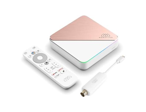Android TV Box Homatics R 4K Plus WiFi 4GB RAM/32GB ROM + dekoder DVB-T2 H.265