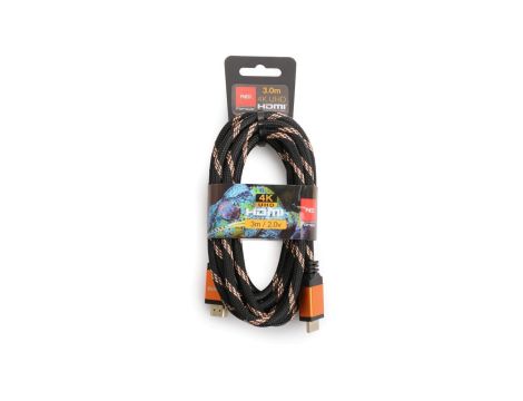 Kabel HDMI-HDMI Opticum RED 4K UHD - 3m (v2.0)