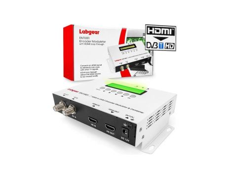 Modulator HDMI do DVB-T H.264 Labgear EM1001 35MER / 100dBuV