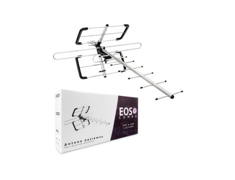Antena DVB-T/T2 Spacetronik EOS L Combo Black (pasywna)
