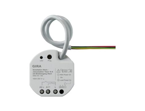 GIRA aktor przekaźnikowy/żaluzjowy 2x/1x 16 A PT KNX ONE 506200