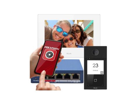 Zestaw wideodomofonowy IP Hilook by Hikvision IP-VIS-Pro-W