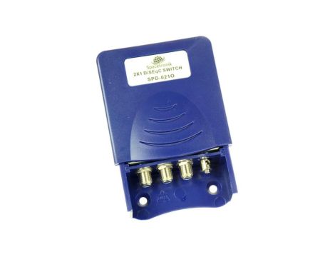 Przełącznik DiSEqC 2/1 Spacetronik SPD-021O zewnętrzny