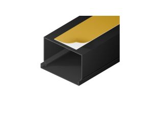 Kanał elektroinstalacyjny / Korytko kablowe samoprzylepne 6040 (2m) Antracytowy EDO777768