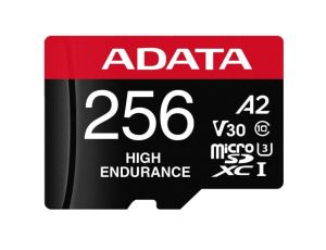 Adata Karta microSD High Endurance 256GB UHS1 U3 V30 A2 100/85MB/s + Adapter