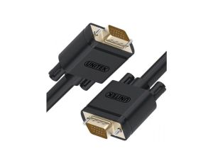Kabel VGA Unitek Y-C511G Premium VGA HD15 M/M 1m