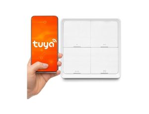 Pilot przycisk ZigBee TUYA SC04 Smart 4 kanały 12 scen