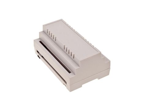 Z104 ABS V0 - Obudowa modułowa na szynę Z104 czarna ABS V0